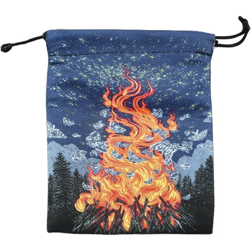 Sac De Rangement De Tarot, Impression Double Face Velours Composite Accessoires De Maison Cadeau Pour Les Passionnés De Cartes De Tarot, Psychologue Magicien