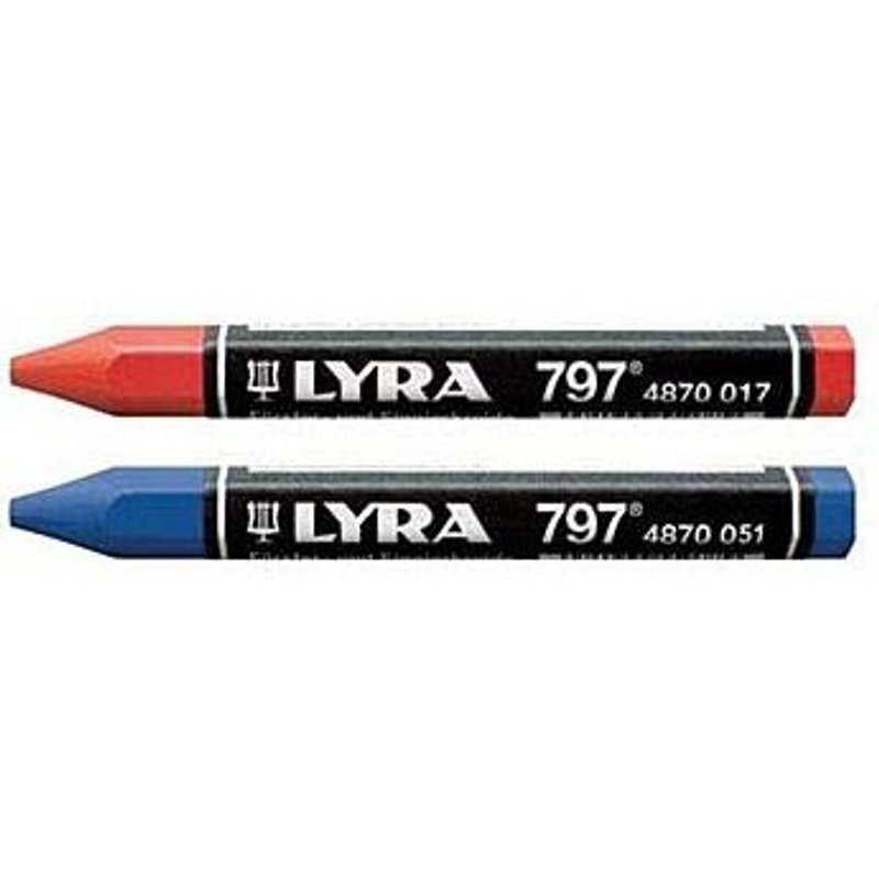 Boîte de 12 craies bleues