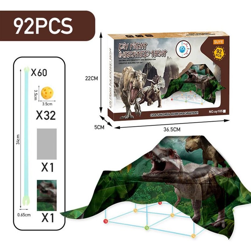 Tentes Lumineuses Pour Enfants, Tente De Jeu Pour Enfants, Kits De Construction De Fort, Forteresse, Jeux De Sport De Plein Air, Bricolage