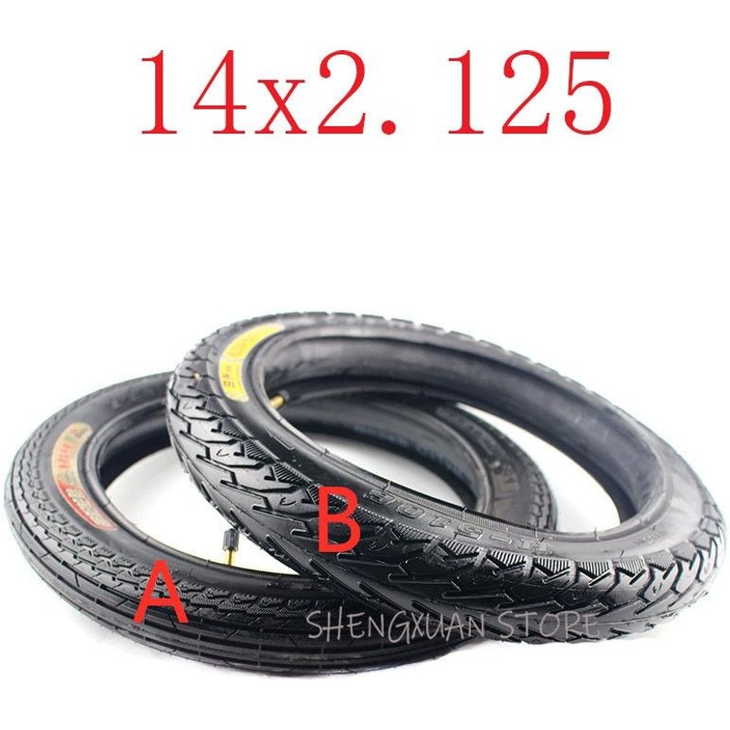 Pneu Intérieur Et Extérieur 14x2.125 54 254 Divers Motifs, Multi Styles, Convient À De Nombreux Pneus, Scooter Électrique À Gaz, Livraison Gratuite, Nouveau