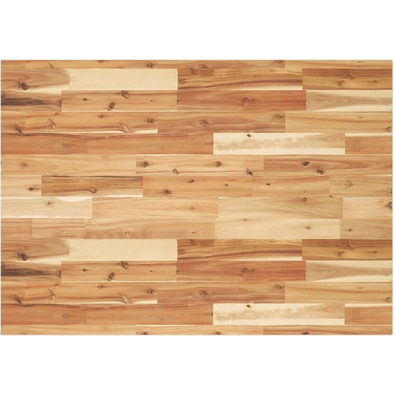 Vidaxl Dessus De Bureau Fini À L'huile 120x70x2cm Bois D'acacia Massif