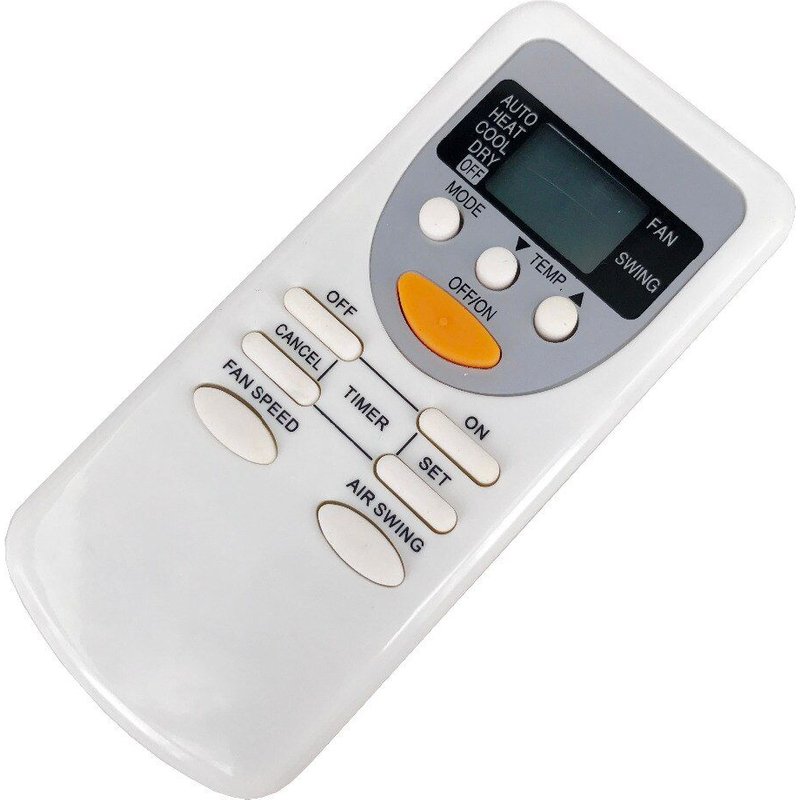 Télécommande émetteur compatible climatiseur Panasonic, A75C2665, CS-PA9KKD, CS-PA12KKD, CS-PA16KKD, CU-PA7KKD, CU-PA9KKD, CU-PA12KKD, CU-PA16KKD Nipseyteko