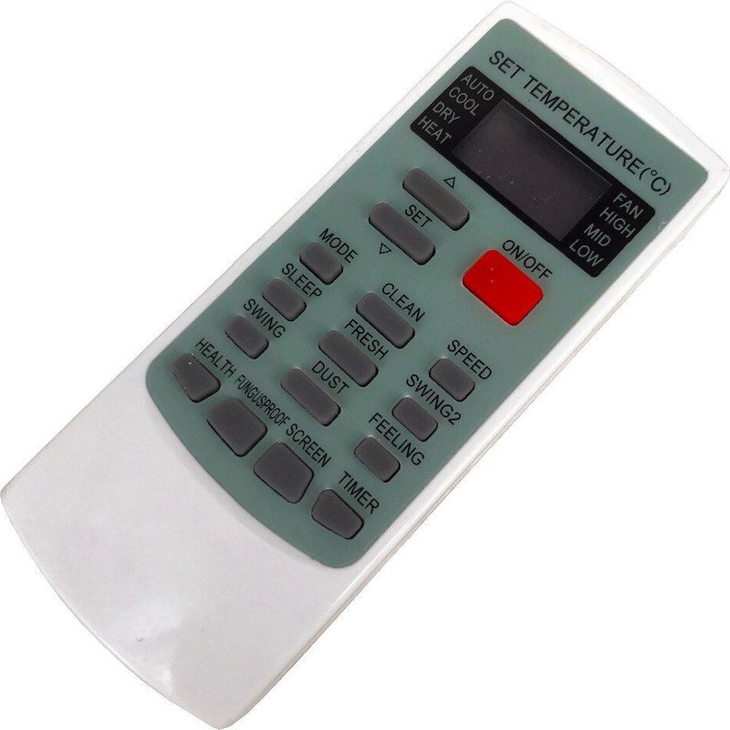 Télécommande émetteur remplacement compatible climatiseur AUX A/C, YKR-H/006E, YKR-H/102E Nipseyteko