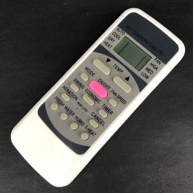 Télécommande émetteur remplacement compatible climatiseur Midea R51, R51M/E compatible R51/E R51/CE R51M/CE R51D/E R51M/BGE Nipseyteko