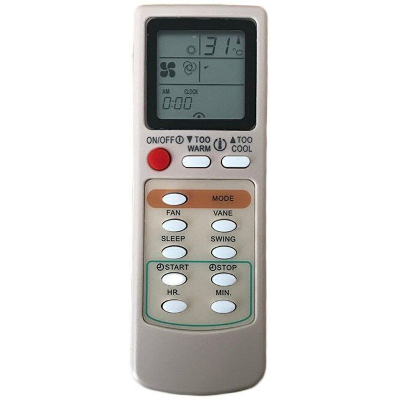 Télécommande compatible climatiseur Mitsubishi M09 EG6D EG6C EG7C EG7M MSD-09NV MSH-10NV MSH-12NV MSH-18NV MSH-J12NV Nipseyteko