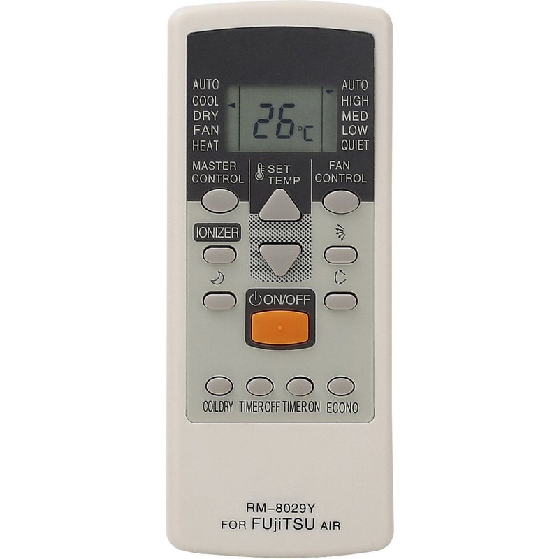 Télécommande climatiseur compatible fujitsu AR-RBK2J Nipseyteko