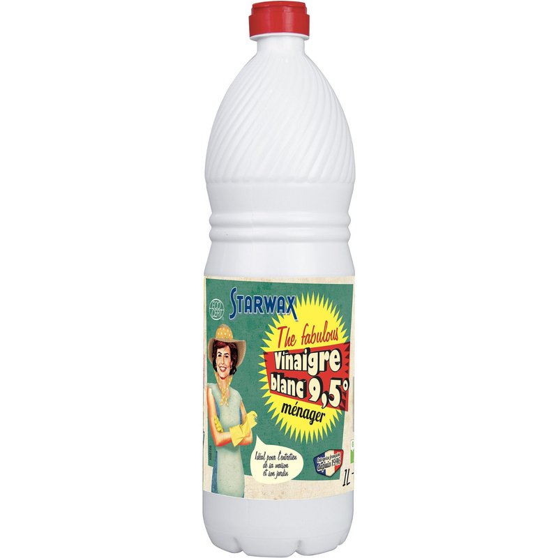 The fabulous Vinaigre blanc 9,5° Starwax 1L