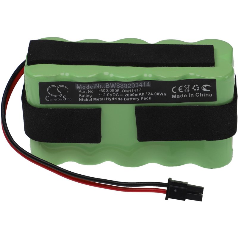 vhbw Batterie compatible avec Medela Clario appareil médical (2000mAh, 12V, NiMH)