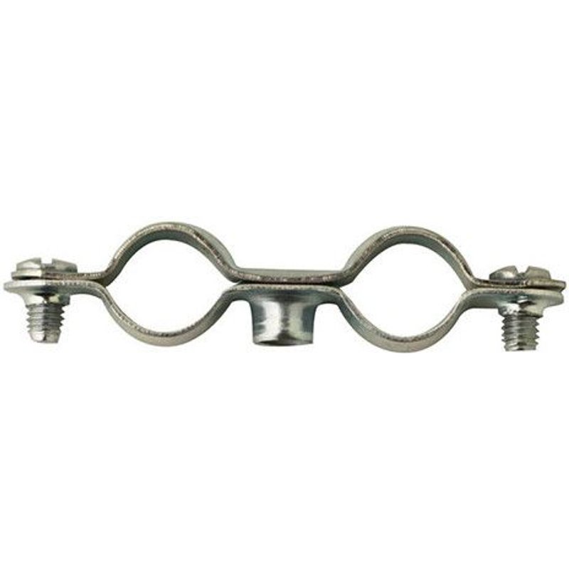 100 colliers de plomberie double M7 x 150 - 12 x 14 mm