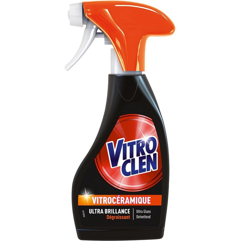 Pistolet nettoyant vitrocéramique et induction Vitroclen 250ml