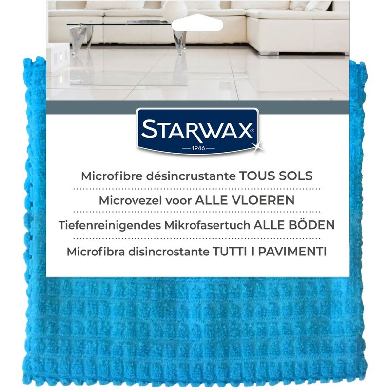 Serpillère microfibre désincrustante