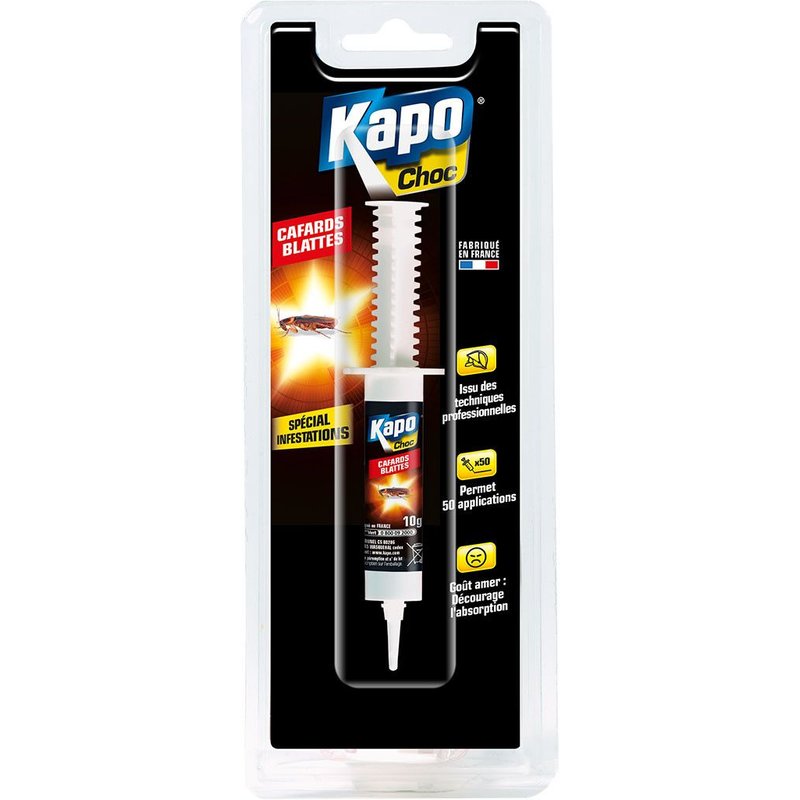 Seringue cafards blattes Kapo 10g