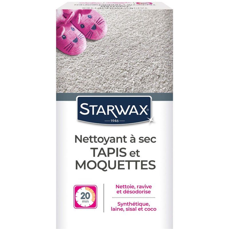 Nettoyeur Ă sec tapis et moquettes Starwax 500g