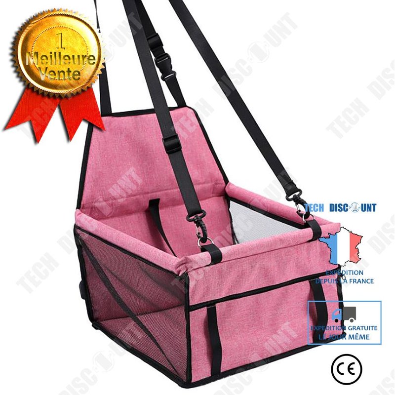 Sac De Voiture Respirant Pour Animaux De Compagnie Housse De Transport Pliante Panier De Voyage Pour Chat Et Chien Avec Poignée