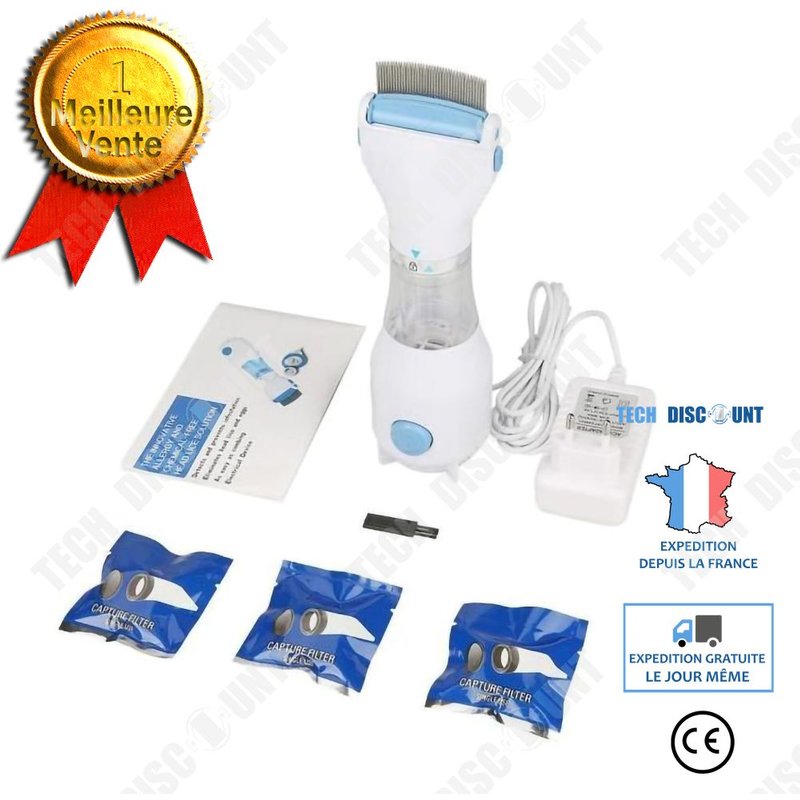 Dispositif Anti-Poux Dispositif Anti-Puces Peigne Aux Puces Électrique Peigne Pour Animaux De Compagnie Tête Peigne À Poux