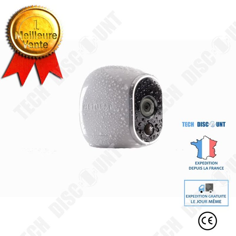 Mini caméra de surveillance full HD nocturne et infrarouge alimentation Batterie au lithium 7.2V2440mAh compatible GoPro