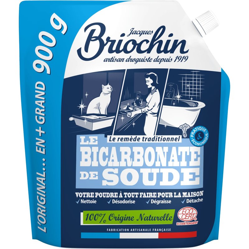 Jacques Briochin - Bicarbonate de soude grand format 900g