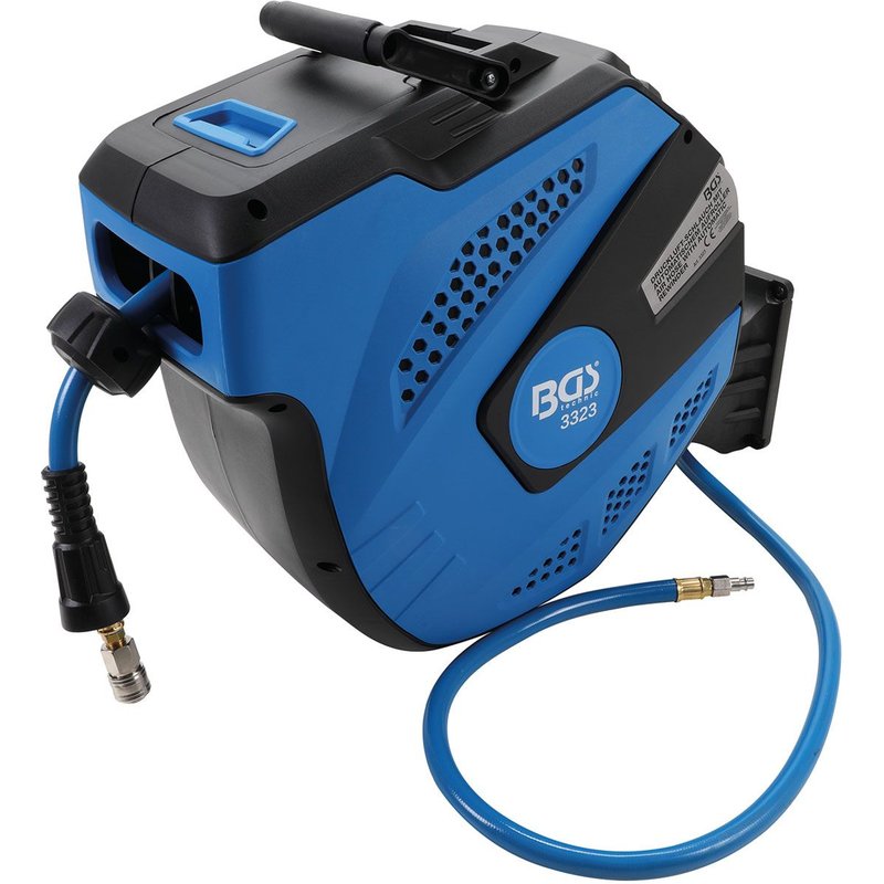 TUYAU POUR AIR COMPRIME AVEC ENROULEUR AUTOMATIQUE 14 M