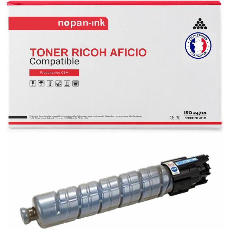 1 Toner pour RICOH AFICIO 821124 821188 821184 Cyan 27000 Pages avec Lanier SP C 830 Series 830 dn 831 dn Rico Aficio SP C 830 Series C 830 dn C 831 dn 830 Series 830 dn 831 dn