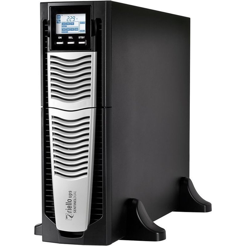 Riello SDU 6000 alimentation d'énergie non interruptible 6 kVA 6000 W 2 sorties CA