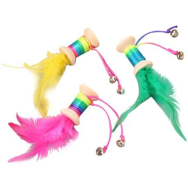 3pcs Pet Toy Funny Interactive Roller Supplies Pour Chat Toy