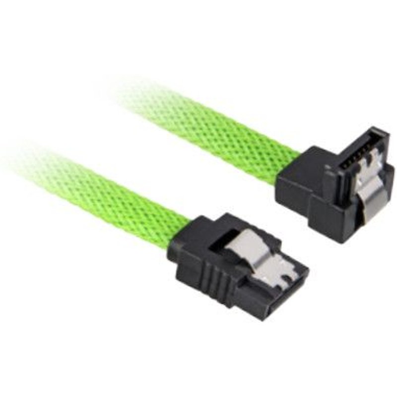 Shark Sata Iii Kabel 90° Sleeve Gn 0,60m