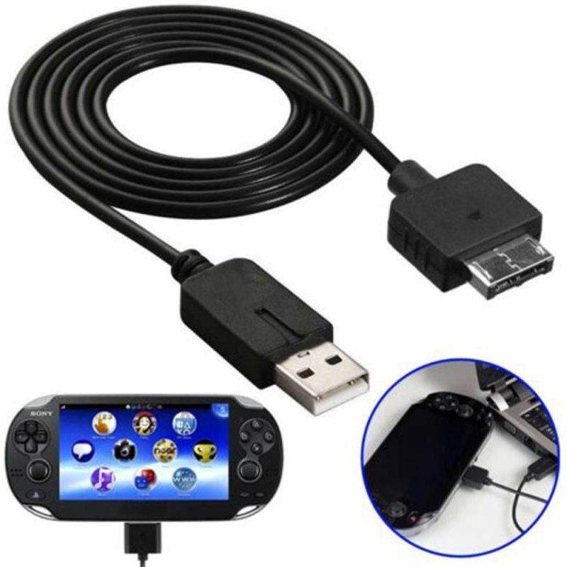 Câble USB pour transfert de données et synchronisation, cordon de chargement, adaptateur électrique pour Sony PlayStation Psv1000, Psvita, PS Vita, PSV 1000