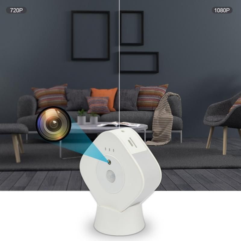 Mini caméra de Surveillance HD 1080P, avec capteur de Vision nocturne et enregistreur Audio
