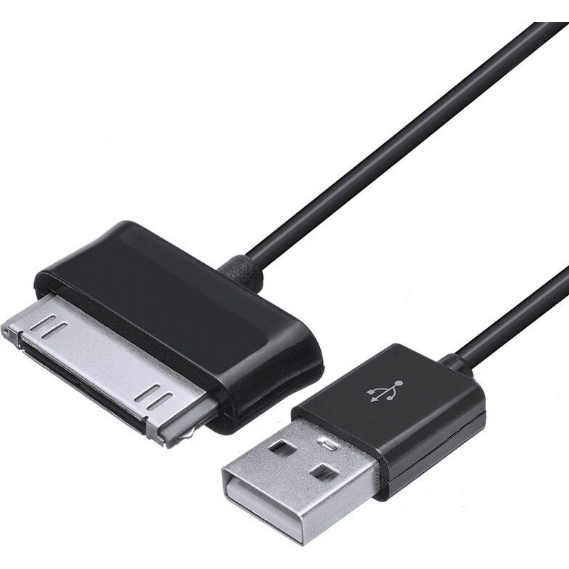 câble USB pour recharge et synchronisation de données, cordon de chargeur pour tablette s amsung GALAXY Tab 7.0 7.7 8.9 10.1 2, 1 pièce, 1M