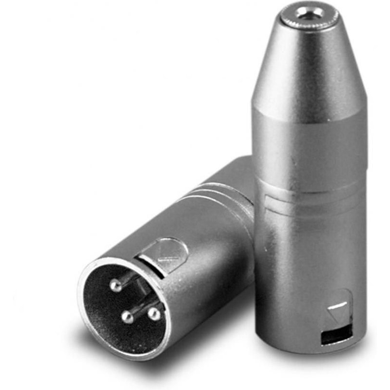 Adaptateur XLR 3 broches mâle vers Jack femelle TRS 3.5mm, adaptateur Audio stéréo pour Microphone