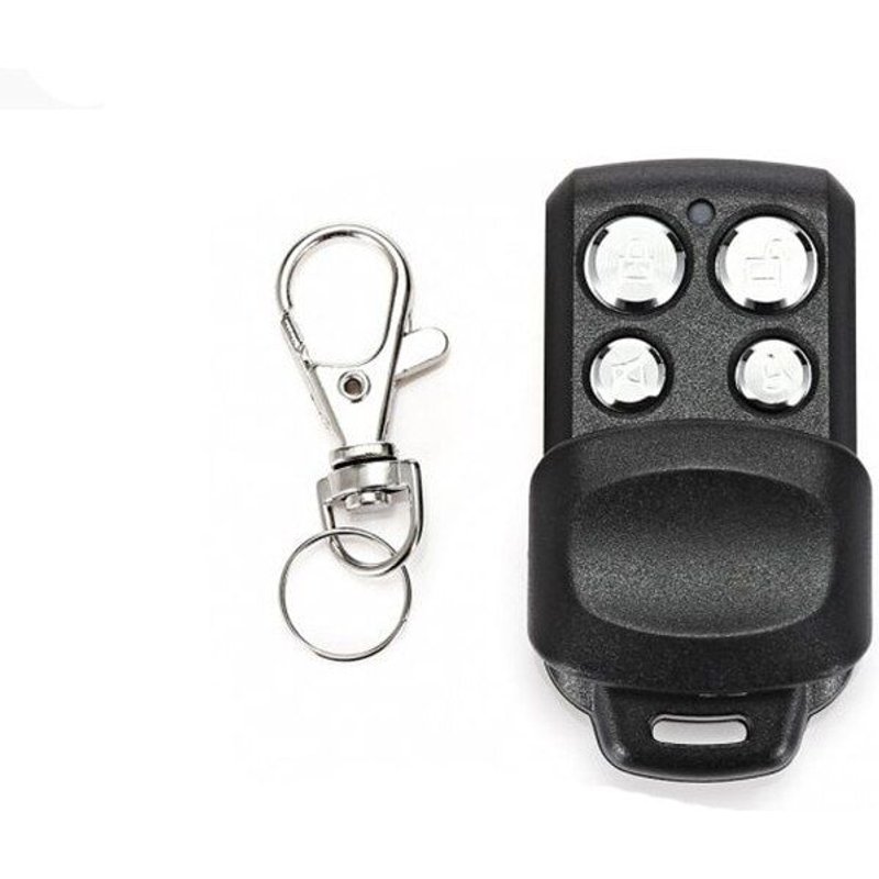 Télécommande 433MHZ, pour Gadgets, voiture, maison, Garage, porte, 4 clés, bouton de verrouillage