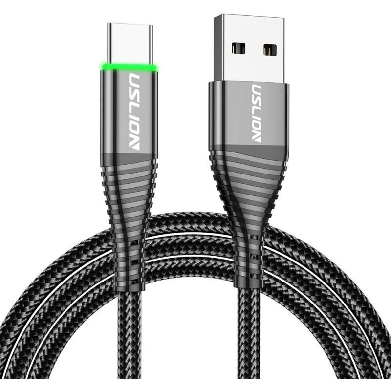 Câble USB type c pour recharge rapide et transfert de données, cordon de chargeur usb c pour téléphone Android, Smartphone Huawei Xiaomi Redmi