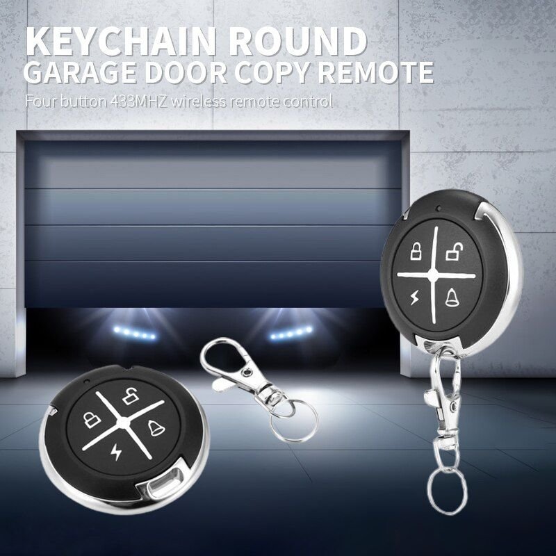 Télécommande universelle pour voiture, 433mhz, remplacement de porte de Garage électrique intelligent, clone, copie, HT680, HT6207