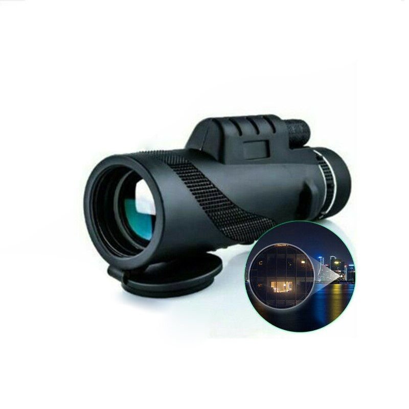 Télescope monoculaire 80x100 Super Zoom, qualité oculaire Portable, chasse, Vision nocturne, Camping