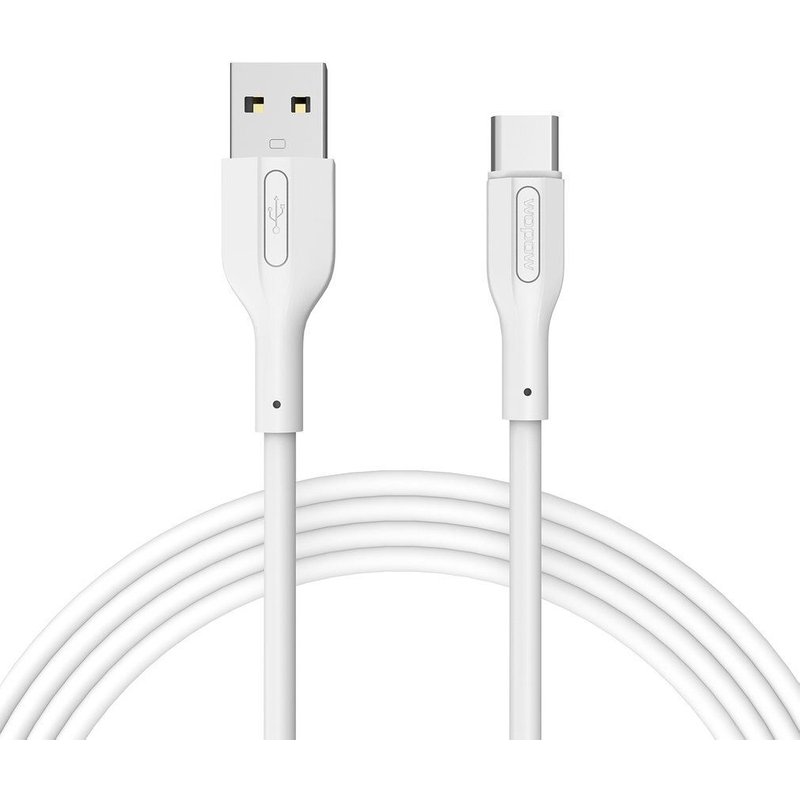 câble USB blanc 3A Type C pour recharge rapide, 1.2m, cordon de chargeur pour téléphone Samsung S20 S9 S8 Xiaomi Huawei P30 Pro