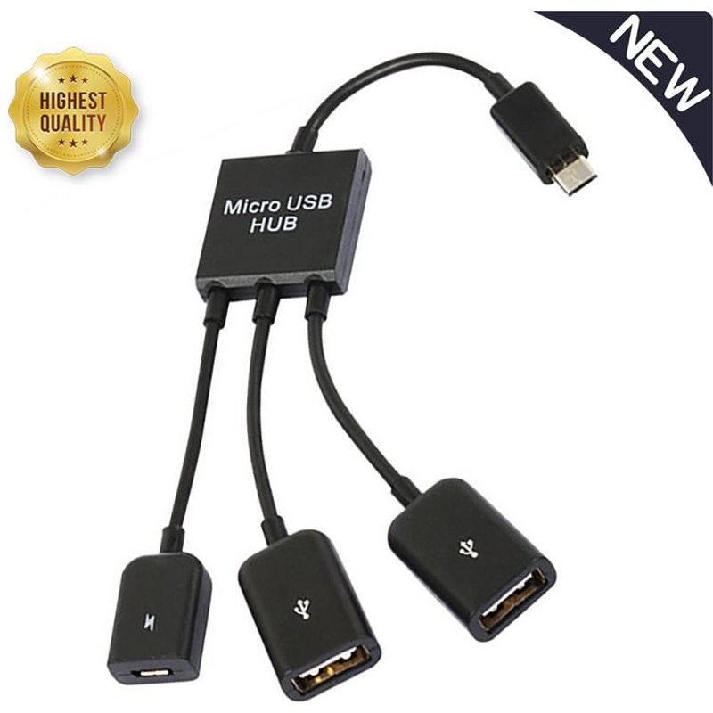 Adaptateur USB type c, câble OTG mâle vers USB Micro femelle, Hub pour Samsung Xiaomi Huawei, adaptateur de tablette Portable