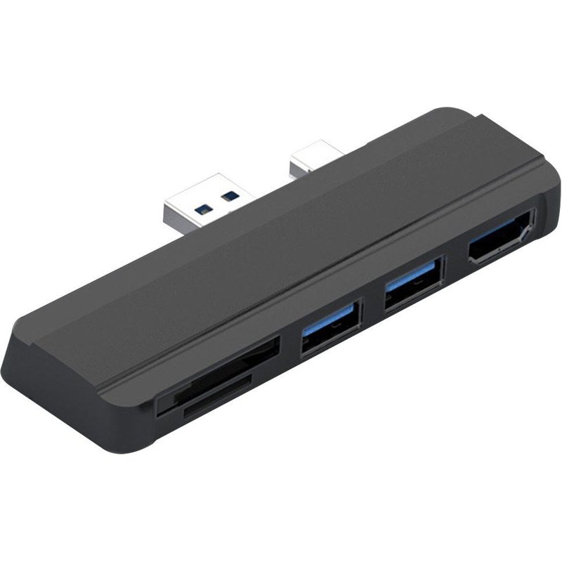 Station d'accueil HUB USB 3.0 pour Microsoft Surface Pro 4/5/6 vers Port USB3.0, lecteur SD/TF compatible HDMI, adaptateur séparateur