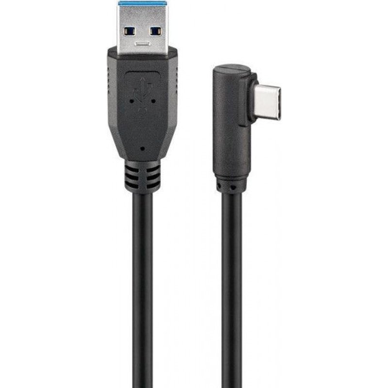 Goobay Usb-c St Usb A 3.0 90° St Bk 2m