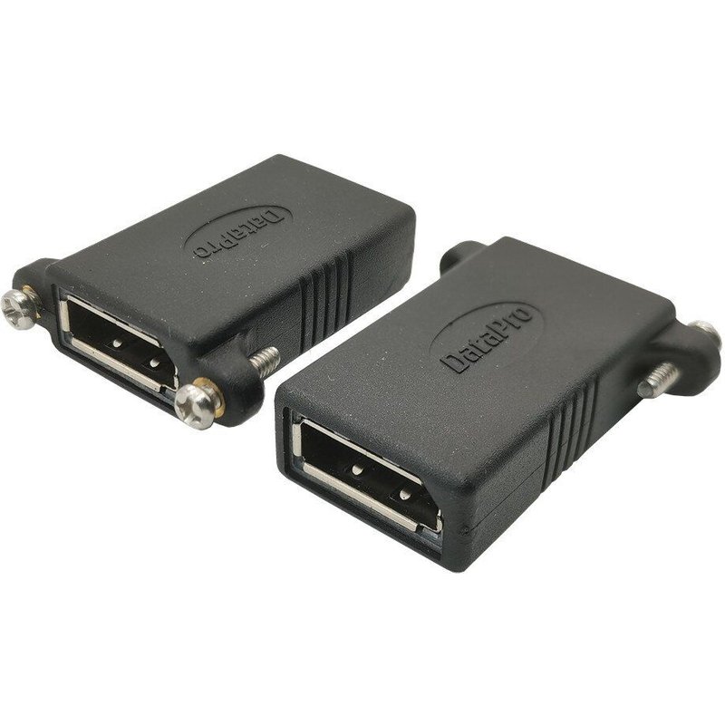 Adaptateur DP vers DP DisplayPort femelle vers femelle, connecteur coupleur, outil d'extension avec panneau Ă vis