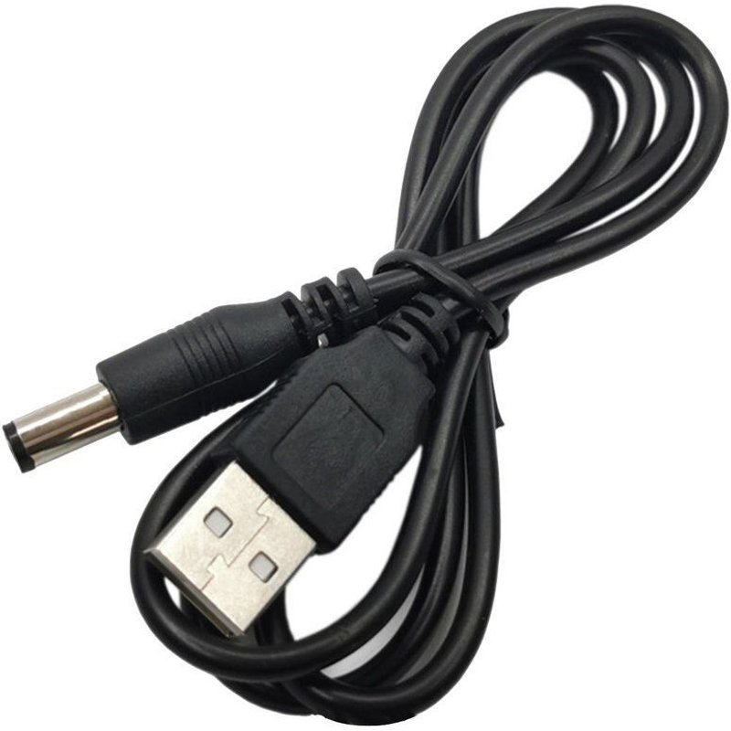 Câble d'alimentation USB QC3.0 vers DC 5V, 1,5 a, Module élévateur, convertisseur, prise 2.1x5.5mm, pour routeur WiFi, bande LED