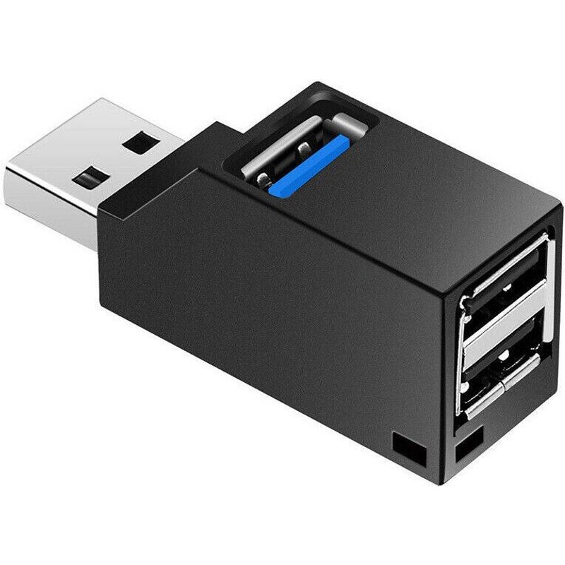 HUB USB 3.0 multiports avec chargeur OTG, adaptateur 3.0 pour ordinateur portable et Macbook Pro, haute vitesse