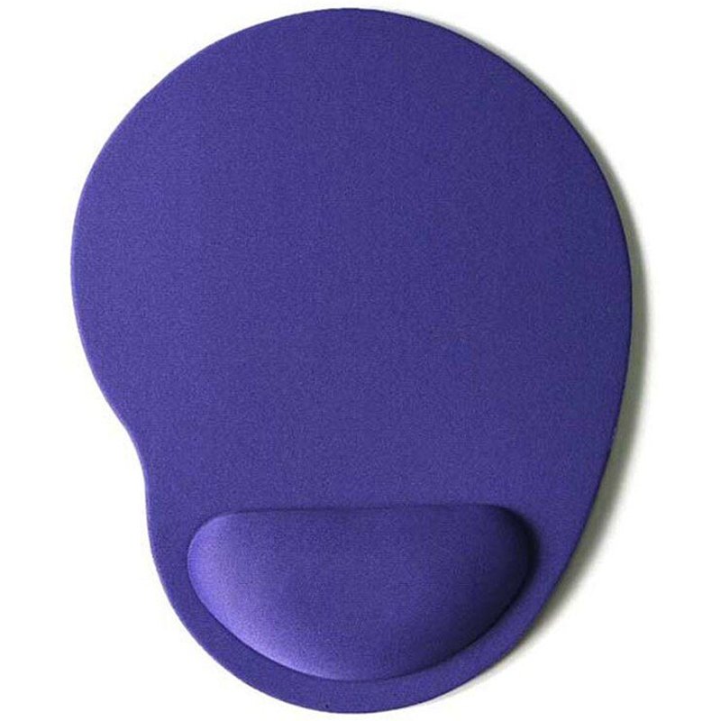 Tapis de souris confortable pour jeu sur ordinateur, couleur unie, bracelet EVA écologique