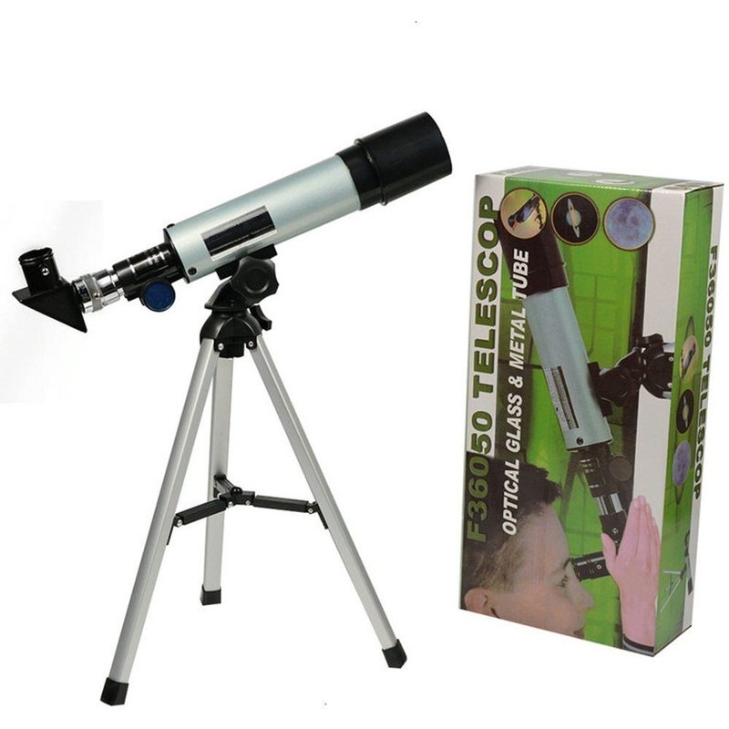 Télescope astronomique professionnel F36050m, avec trépied, Zoom monoculaire d'extérieur, télescope de repérage pour l'observation de la lune