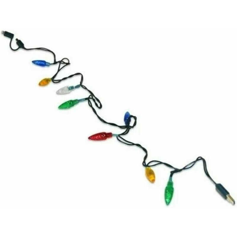 Câble d'éclairage LED Micro USB 2020 M, cordon de chargeur, lumière joyeux noël, pour Iphone Android, 1.4