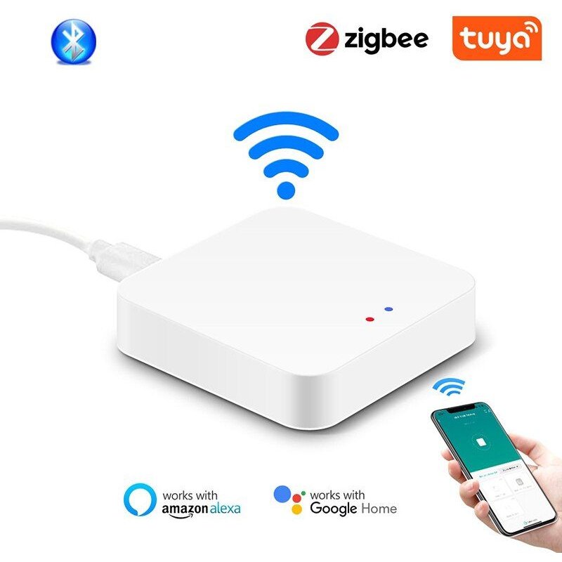 Passerelle intelligente multi mode ZigBee 2021, WiFi, Bluetooth, Mesh Hub, fonctionne avec Tuya Smart App, commande vocale via Alexa Google Home, 3.0