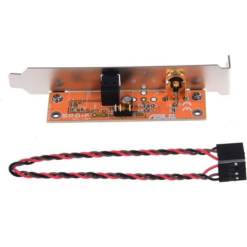 support de câble optique et RCA pour carte mère de PC