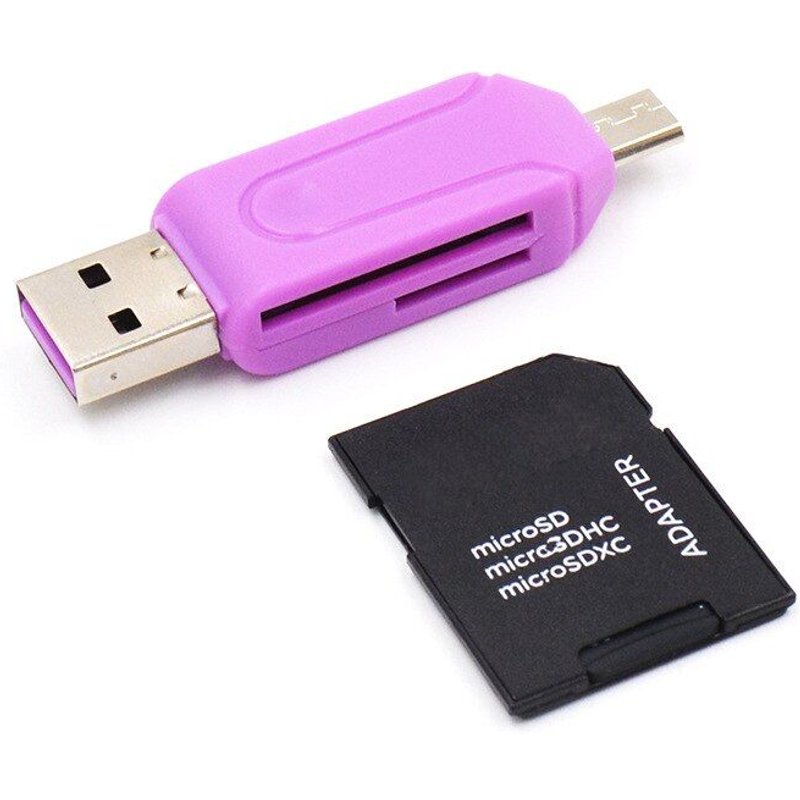 Adaptateur USB OTG 2 en 1 de Type c, créatif, lecteur de carte TF/SD, Extension de téléphone, adaptateur Micro SD, convertisseurs