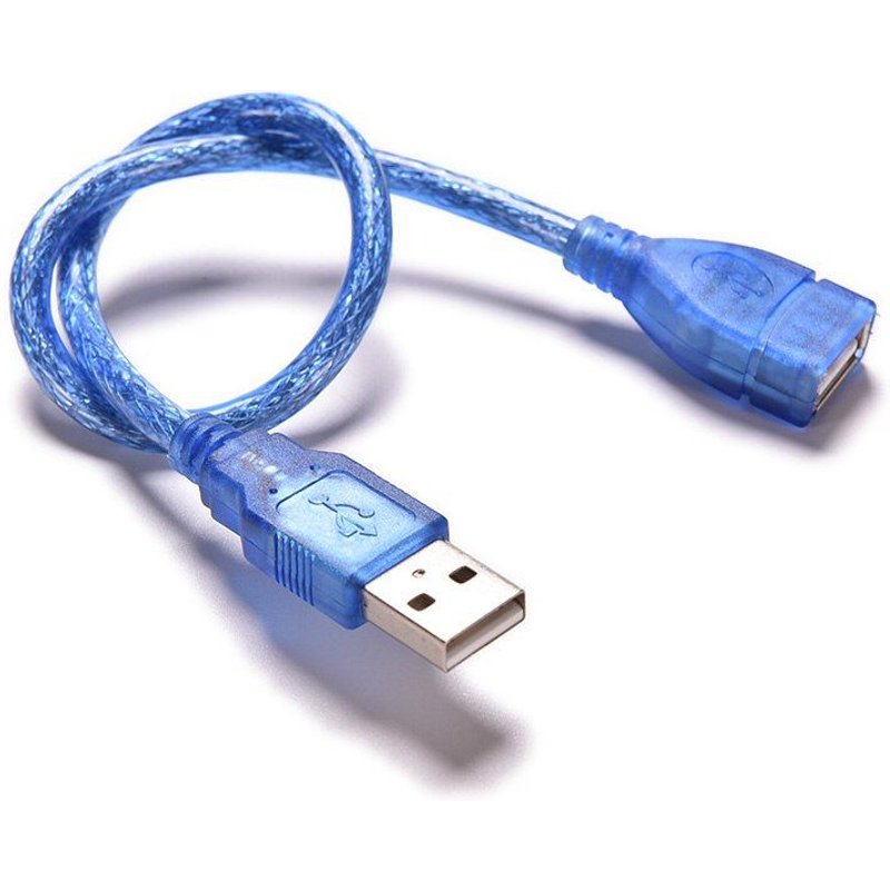 Câble d'extension USB 2.0 A/F femelle vers mâle court