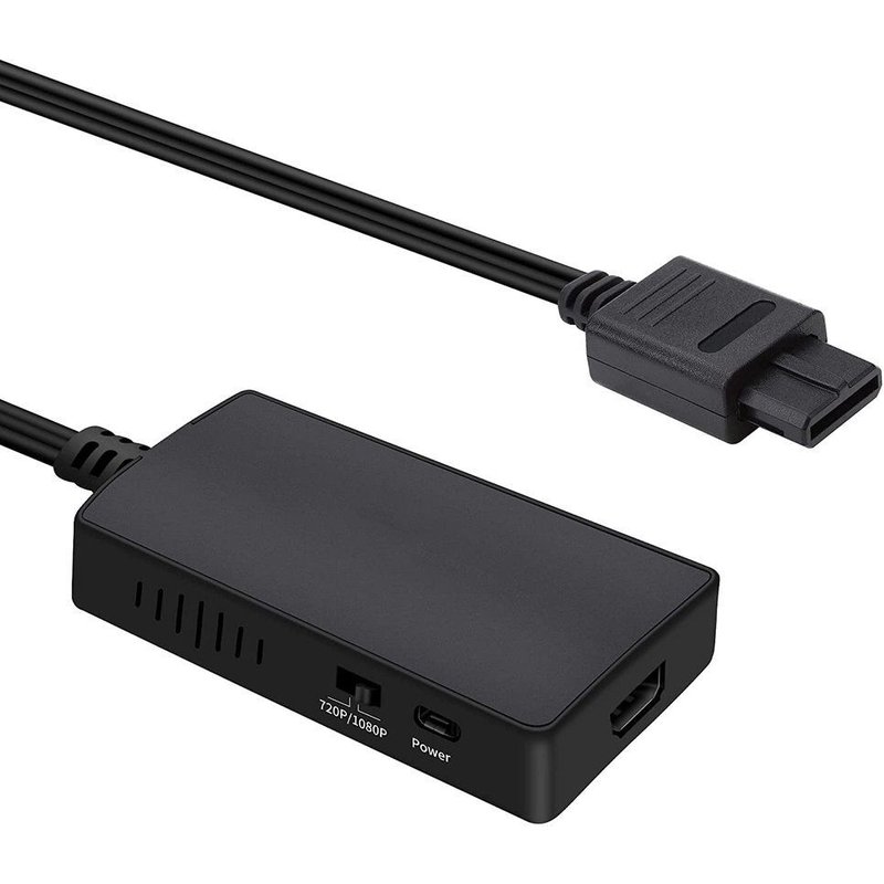 Adaptateur de convertisseur compatible SNES/N64 vers HDMI, pour nintendo N64, pour GameCube Plug And Play, câble entièrement numérique 1080P