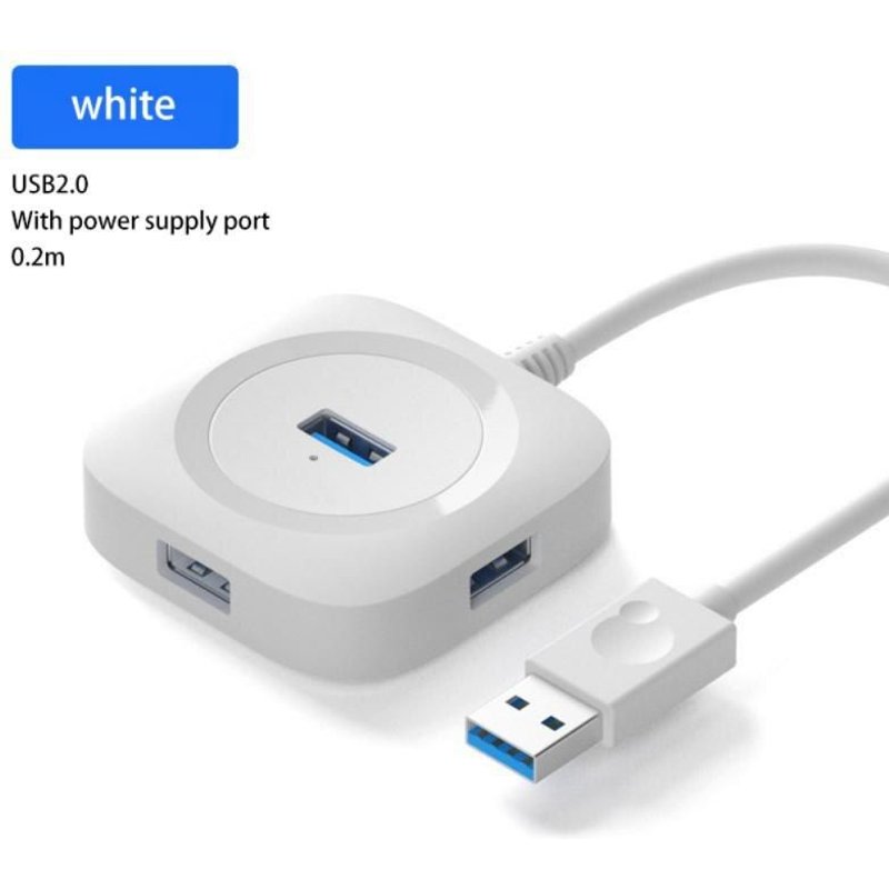 Station d'accueil 4 en 1, USB 2021/3.0, avec alimentation électrique, HUB séparateur, extension USB, pour tablette, téléphone portable PS4